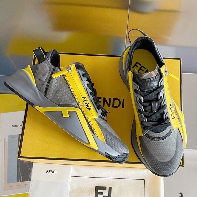 Fendi | Shoes | Men Fendi Authentic Low Cut Sneakers | Poshmark