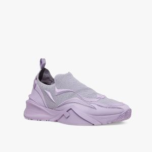 Fendi Flow Sneakers Unisex Mesh Purple